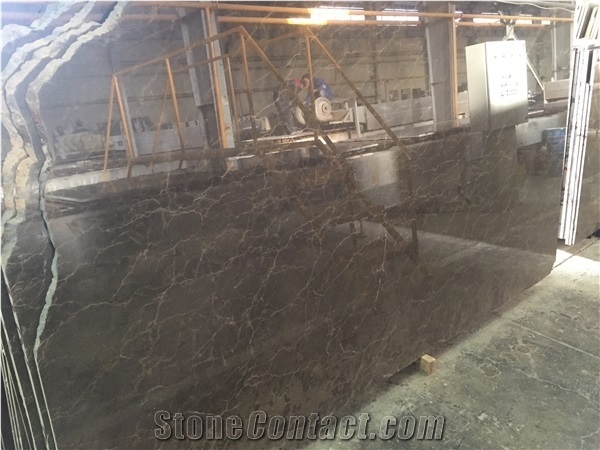 Mahkam Dark Brown, Mahkam Brown Marble Block