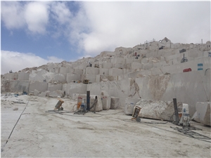 Shayan Cream Marble Block, Shayan Beige Marble Block, Persian Botticino, Iran Cream Marble