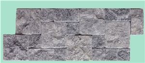 Black Marble Splitface Ledge Stone