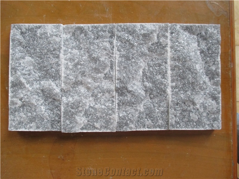 Hastone Crystal Black Split, Black Marble Mushroom Stone
