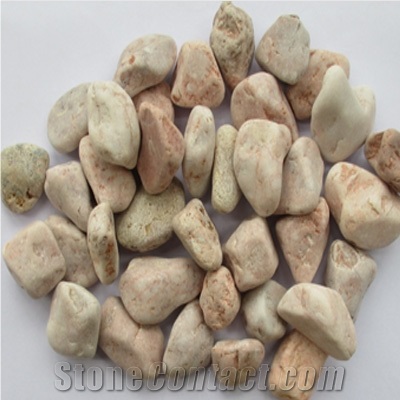 Lemon Yellow Tumbled, Yellow Marble Pebble & Gravel
