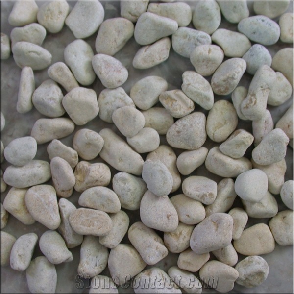Lemon Yellow Tumbled, Yellow Marble Pebble & Gravel