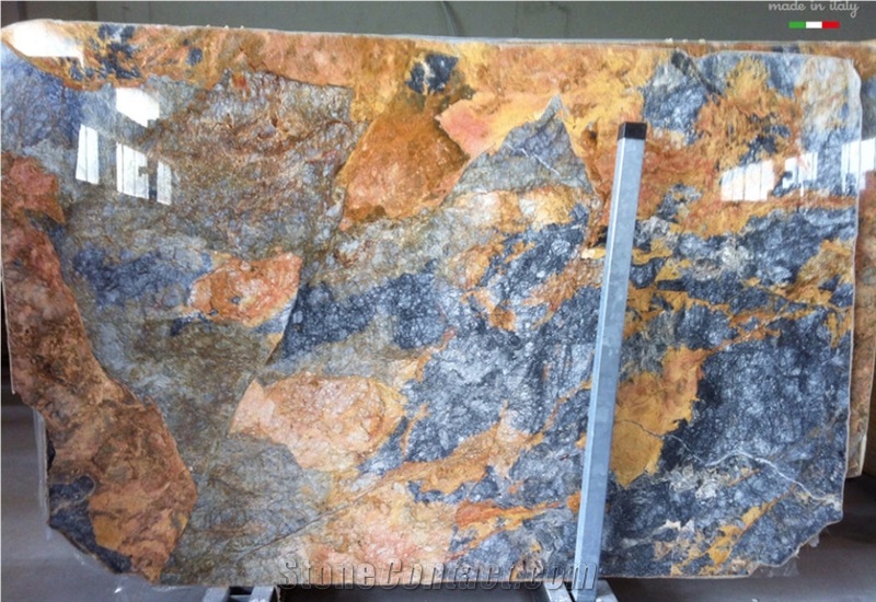 Ocean Blue Granite Polished Slabs