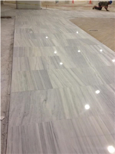 Blanco Macael Marble Commercial Project