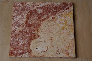 Bahar Gala Gold and Gala Red Travertine