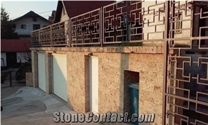 Decorative Natural Rock Slabs & Tiles, Sahara Sand Travertine Tiles