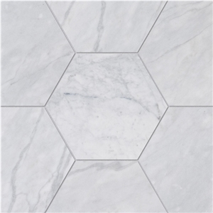 Dimensions Waterjet Mosaic for Floors and Walls, Milas New York White Marble Mosaic