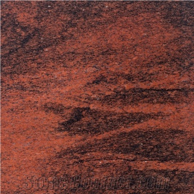 Rojo Multicolor Granite Blocks- Red Multicolor, Multicolor Guayana, Multicolor Bolivar Granite