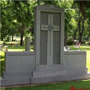 Cheap Price Cross Engraving Georgia Grey/ G603/ White Sesame Granite Tombstone Design/ Western Style Monuments/ Monument Design/ Family Monuments/ Cross Tombstones Cheap Price Cross Engraving Georgia Grey/ G603/ White Sesame Granite Tombstone Design/ Western Style Monuments/ Monument Design/ Family Monuments/ Cross Tombstones