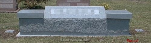 Good Quality Cross Design Double Crypts Hunan White Marble Mausoleums/ Mausoleum Design/ Cemetery Crypts/ Cemetery Mausoleum/ Mausoleum Crypts