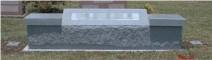 Good Quality Cross Design Double Crypts Hunan White Marble Mausoleums/ Mausoleum Design/ Cemetery Crypts/ Cemetery Mausoleum/ Mausoleum Crypts