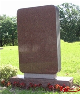 Good Quality Cutom Cross Design Sesame White/ G603/ Light Gray Granite Western Style Monuments/ Upright Monuments/ Monument Design/ Cross Tombstones/ Custom Monuments