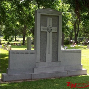 Good Quality Polished Bench Style Dakota Mahogany Granite Tombstone Design/ Monument Design/ Western Style Monuments/ Upright Monuments/ Headstones