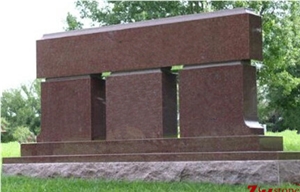 Good Quality Polished Bench Style Indian Red/ Imperial Red Granite Tombstone Design/ Western Style Monuments/ Upright Monuments/ Headstones/ Monument Design Good Quality Polished Bench Style Indian Red/ Imperial Red Granite Tombstone Design/ Western Style Monuments/ Upright Monuments/ Headstones/ Monument Design