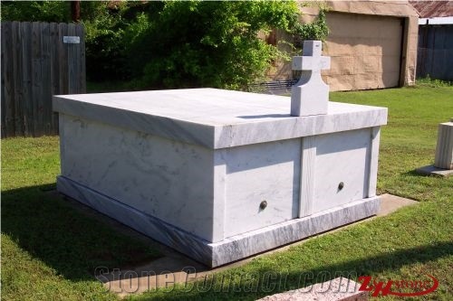Goog Quality Polished Unique Design Shanxi Black/ Absolute Blakc/ G603 Granite Mausoleums/ Cemetery Mausoleum/ Mausoleum Design/ Cemetery Crypts/ Mausoleum Crypts