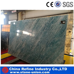 Blue Jade Semiprecious Stone Flooring Tiles , Gemstone Flooring , Paving Stone in Hot Market