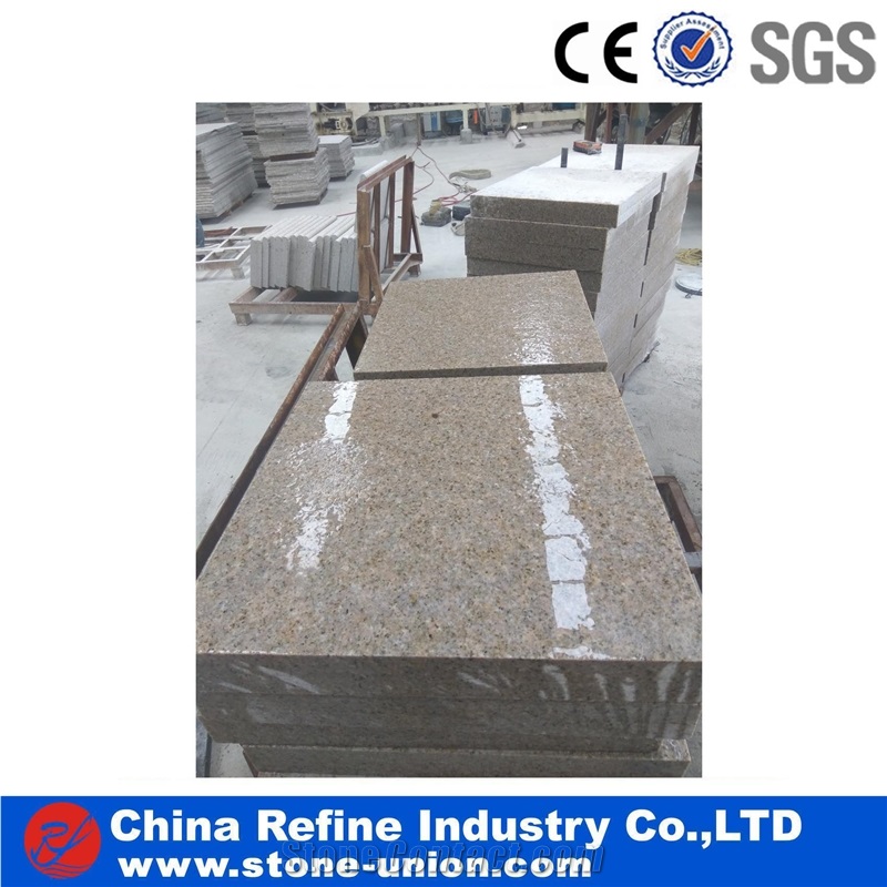 Sunset Gold G682 Polished Granite Outdoor Floor Covering Tile