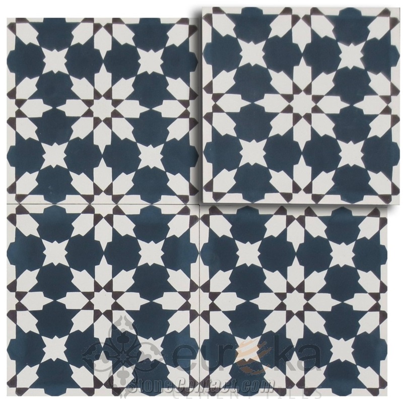 Beautiful Encaustic Cement Tile