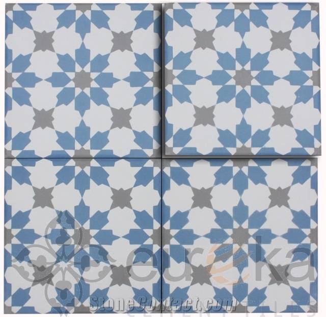 Beautiful Encaustic Cement Tile