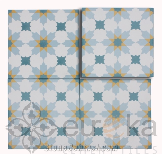 Beautiful Encaustic Cement Tile