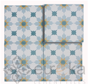 Beautiful Encaustic Cement Tile