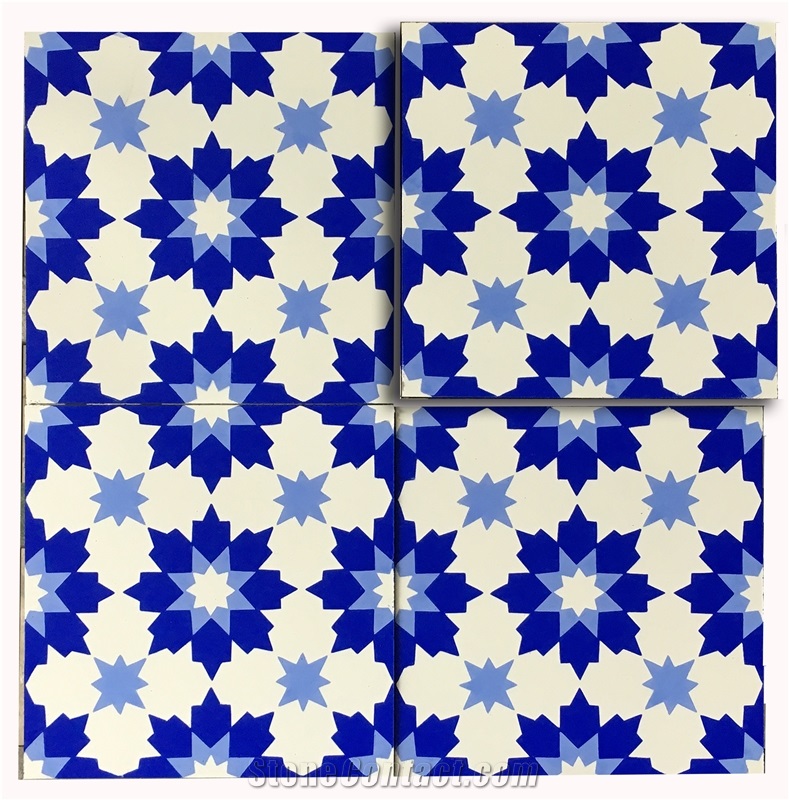 Beautiful Encaustic Cement Tile