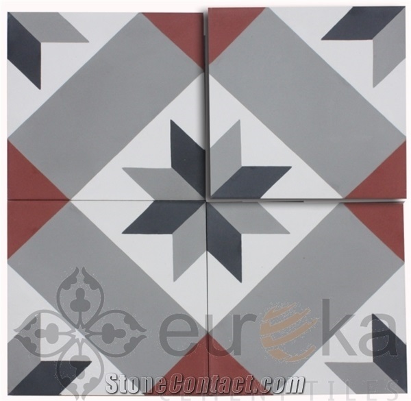 Beautiful Hand-Made Cement Tile