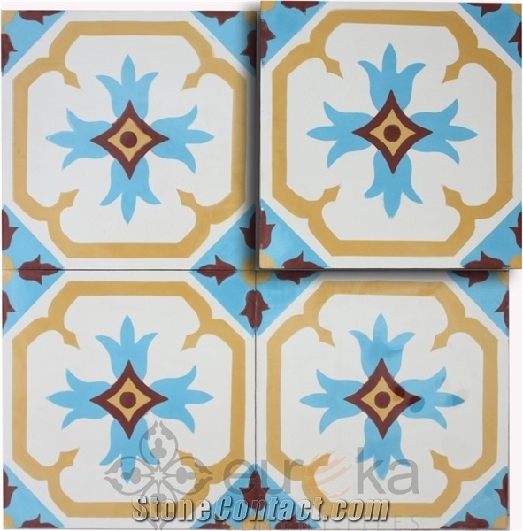 Beautiful Hand-Made Cement Tile
