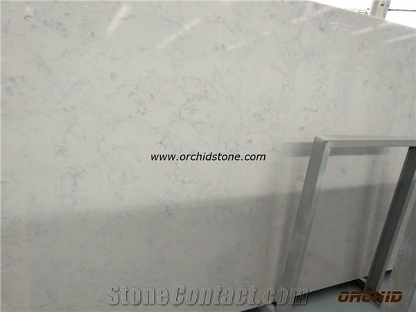 Carrara Bianca/White Quartz Stone Slabs & Tiles,Carrara Bianca/White Solid Surface,Carrara Bianca/White Engineered Stone,Carrara Bianca/White Artificial Stone for Kitchen Worktps,Countertops,Vanity To