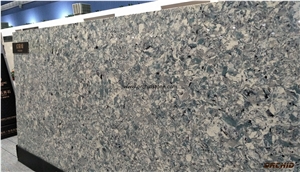 Fantasy Green Quartz Stone Slabs & Tiles,Fantasy Green Solid Surface Flooring Tiles and Wall Tiles,Fantasy Green Engineered Stone,Silestone,Caesarstone