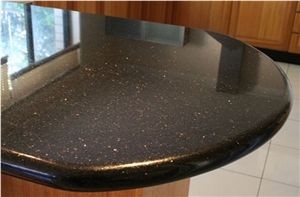 Black Galaxy Granite Bench Top, Kitchen Countertop