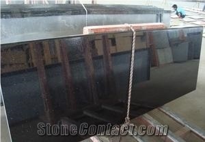 Black Galaxy Polished Granite Tiles and Slabs