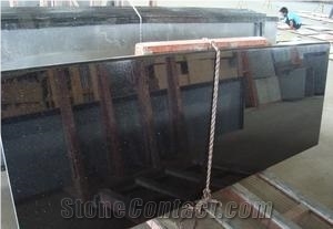 Black Galaxy Polished Granite Tiles and Slabs