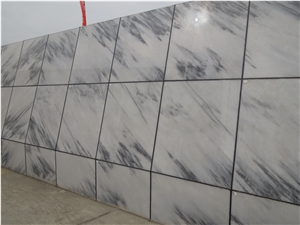 Blue Sky White Marble for Wall Tiles