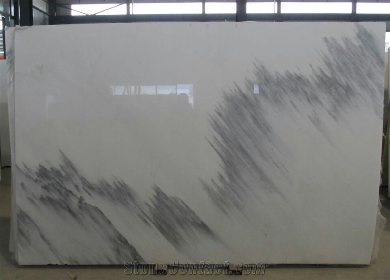 Blue Sky White Marble for Wall Tiles