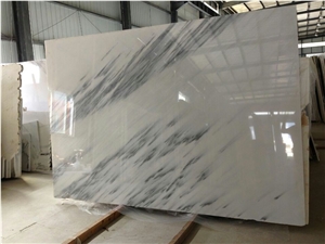 Blue Sky White Marble for Wall Tiles