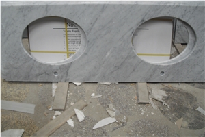 Carrara White Bath Tops, Vanity Top Carrara White Bath Tops, Vanity Top