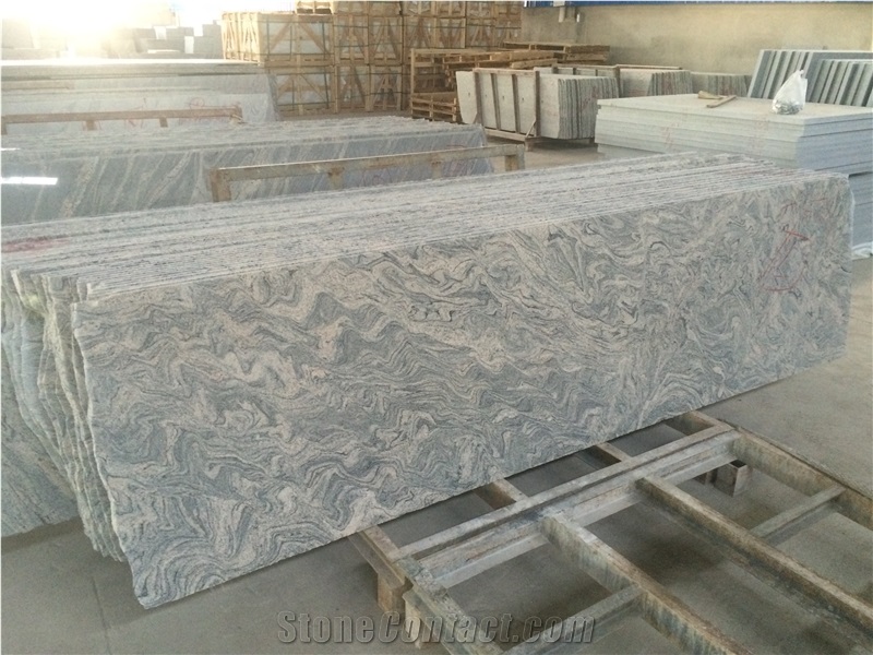 China Juparana Grey Granite Bench Countertops
