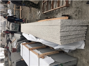 G655 Light Grey Granite Polished Small Slabs, China Grey Granite