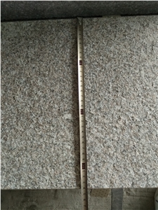 G681 Flamed and Brushed Granite Pink Tile