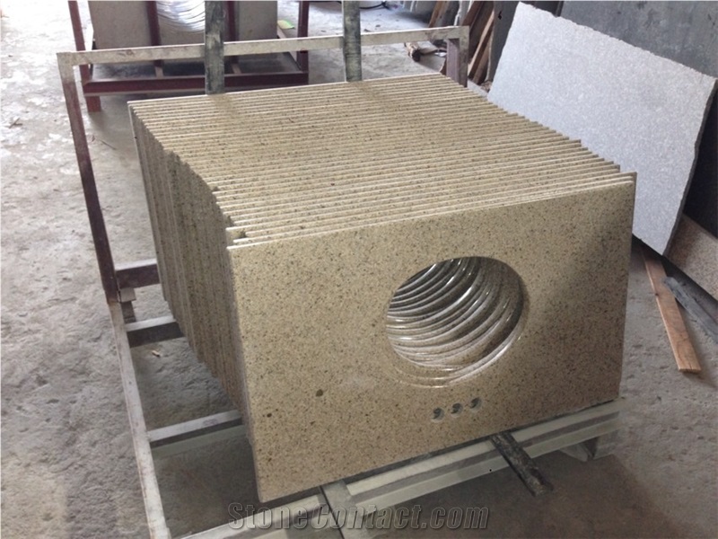 G682 Yellow Granite Countertop