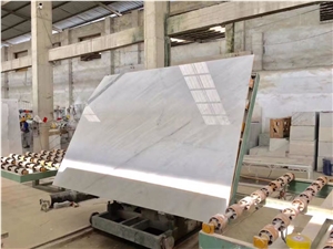 Guangxi White Marble Polished Slabs