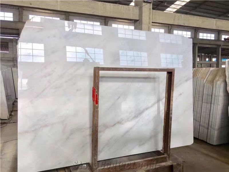 Guangxi White Marble Polished Slabs