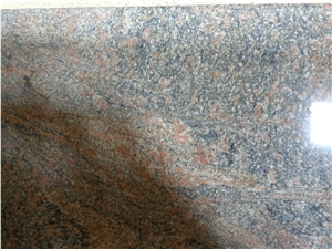 Indian Multicolor Red Granite Slabs
