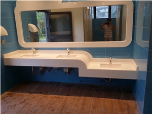 Nanoglass Bath Countertop, Bath Top