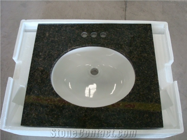Verde Ubatuba Green Bench Countertops
