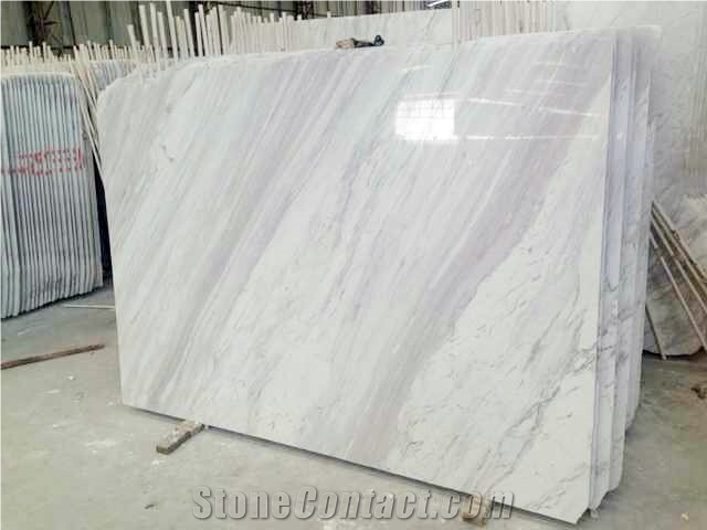 Volakas White Marble Tiles High Quality Marble