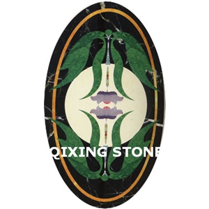 Marble Waterjet Round Medallion