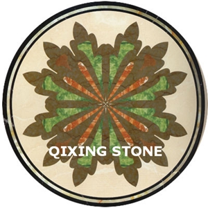 Marble Waterjet Round Medallion