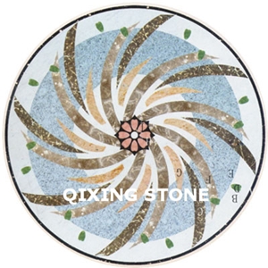 Mixed Marble Round Medallions Floor Tile Inlay Design Pattern Floor Tiles Mixed Marble Round Medallions Floor Tile Inlay Design Pattern Floor Tiles